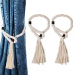 Cotton and Linen Curtain Tiebacks