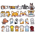 23Pcs Polyester Clothing Patches