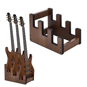 Plywood & Iron Guitar Shoulder Strap Holders