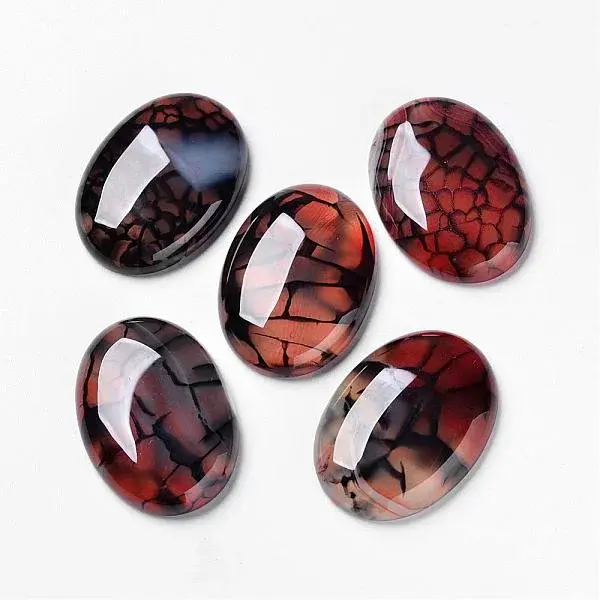 Natural Dragon Veins Cabochons