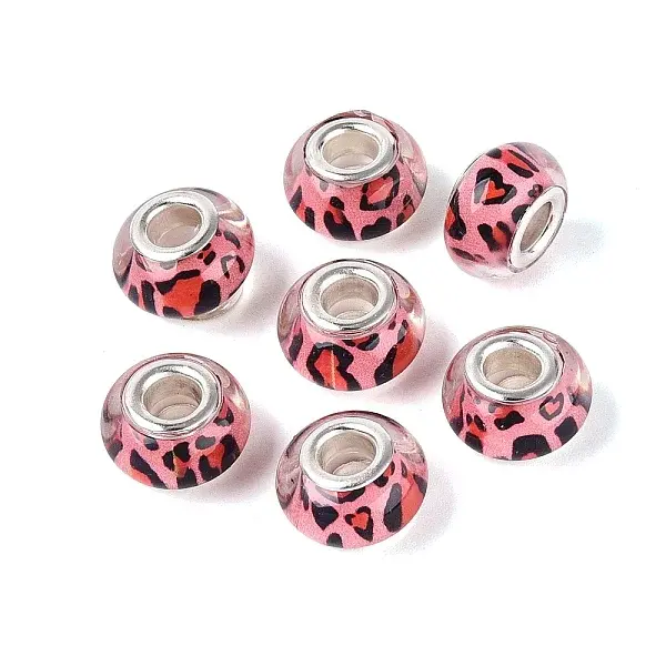 Opaque Resin European Beads