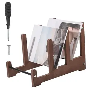 Wood Vinyl Record Storage Rack