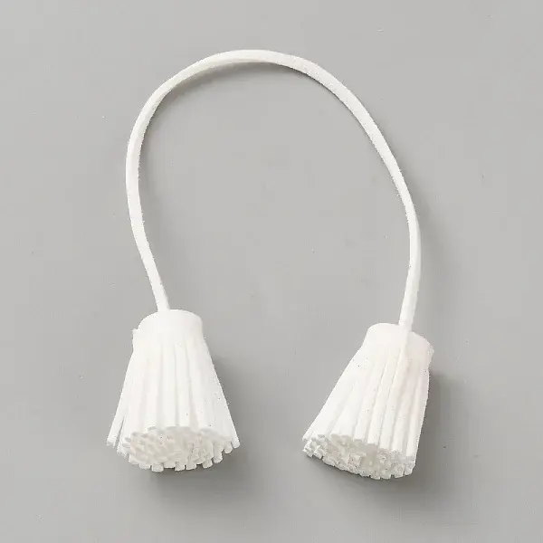 Faux Suede Tassel Edging Hanging Ornaments