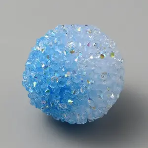 Frosted Acrylic Beads
