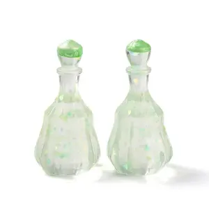 Dummy Bottle Transparent Resin Cabochon