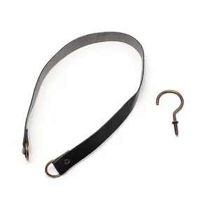 Leather Curtain Tiebacks Clips