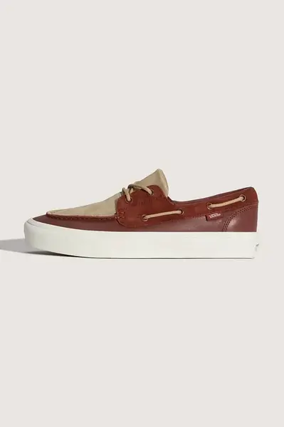 Vans 2-Eyelet Boat Shoe mokasíny kožené