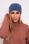 marka niezdefiniowana Fleecová čepice Carolina K243 denim
