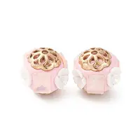 Handmade Resin Indonesia Round Beads