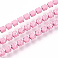 Iron Rhinestone Cup Chains