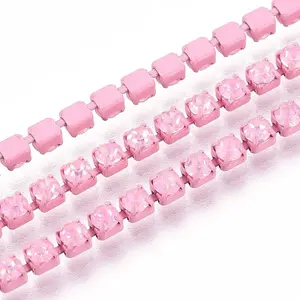 Iron Rhinestone Cup Chains