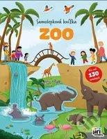 Samolepková knížka ZOO - kniha z kategorie Samolepky