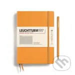 Leuchtturm1917 Zápisník Rising Sun Medium A5 čtverečkovaný