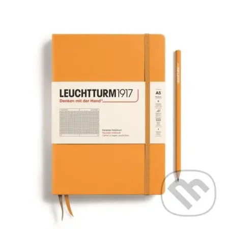 Leuchtturm1917 Zápisník Rising Sun Medium A5 čtverečkovaný
