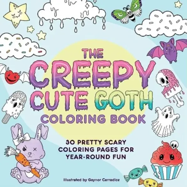 The Creepy Cute Goth Coloring Book