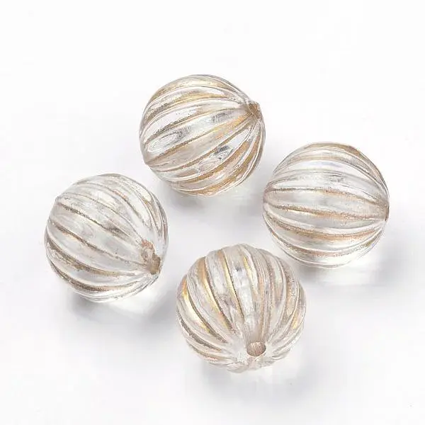 Plating Transparent Acrylic Beads