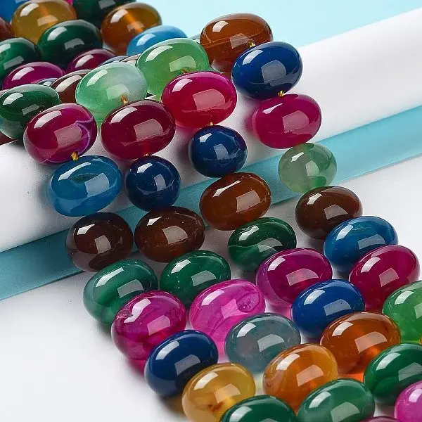 Natural Agate Beads Strands