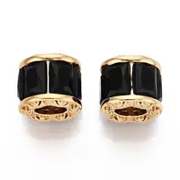 304 Stainless Steel and Glass Charms