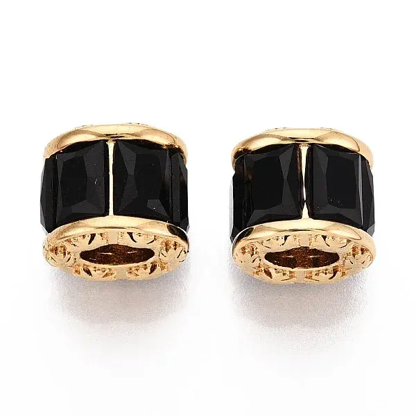 304 Stainless Steel and Glass Charms