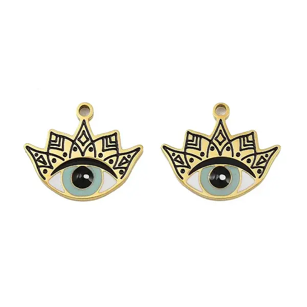 304 Stainless Steel Enamel Pendants