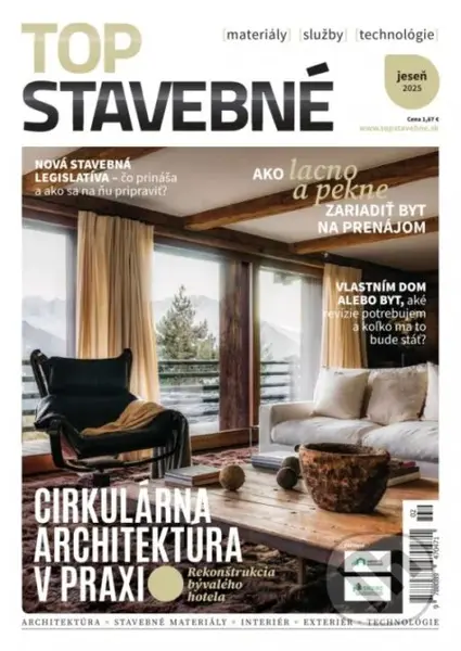 Top stavebné (jeseň 2025) (Materiály, služby, technológie)