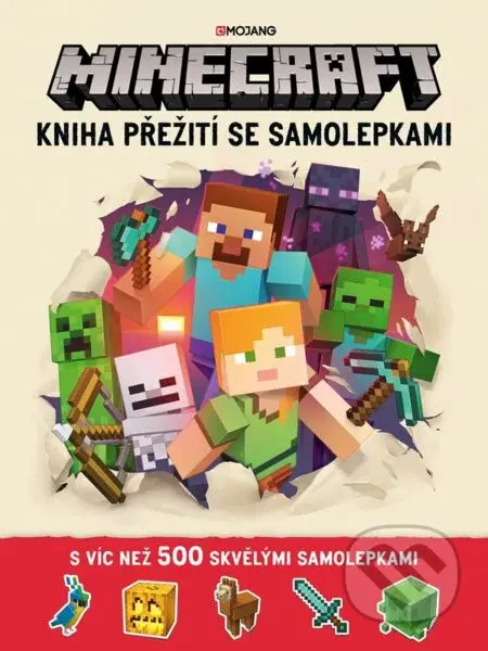 Minecraft: Kniha přežití se samolepkami - kolektív autorov - kniha z kategorie Beletrie pro děti