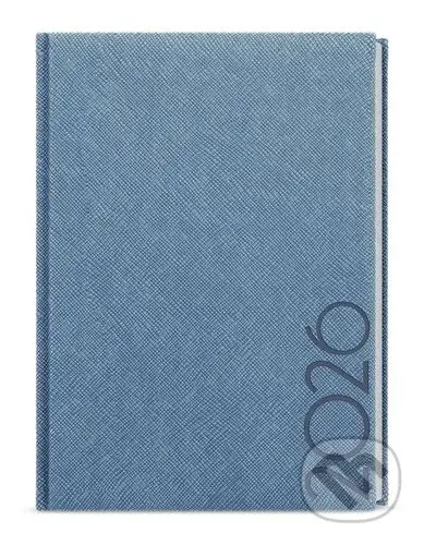 Týdenní diář 2026 Prokop Tora B6 modrošedá