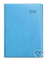 Týdenní diář 2026 Oskar Vivella A5 světle modrá