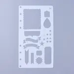 Plastic Drawing Painting Stencils Templates