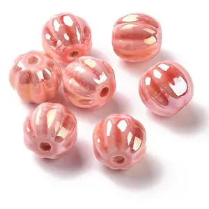 Handmade Pearlized Porcelain Beads