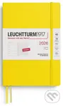 Weekly Planner & Notebook 2026 Medium (A5) Lemon,Weekly Planner & Notebook 2026 Medium (A5) Lemon