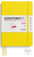 Weekly Planner & Notebook 2026 Medium (A5) Lemon