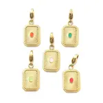 304 Stainless Steel Enamel Pendant Decoration