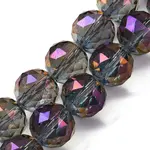 Electroplate Glass Bead Strands