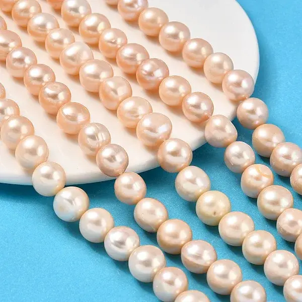 Natural Cultured Freshwater Pearl Beads Strands