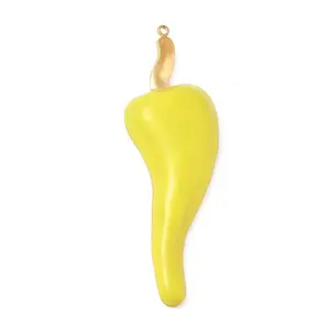 304 Stainless Steel Enamel Big Pendants