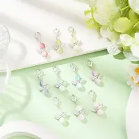 10Pcs Glass Angel Pendant Decorations