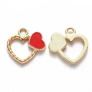Alloy Enamel Pendants
