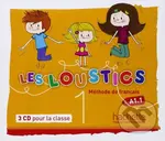 Les Loustics 1 (CD audio classe (x3)) - audiokniha z kategorie Jazykové učebnice a slovníky