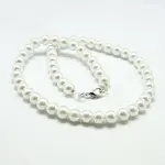 Fashion Glass Pearl Beaded Necklaces