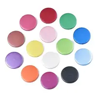 Painted Natural Wood Beads