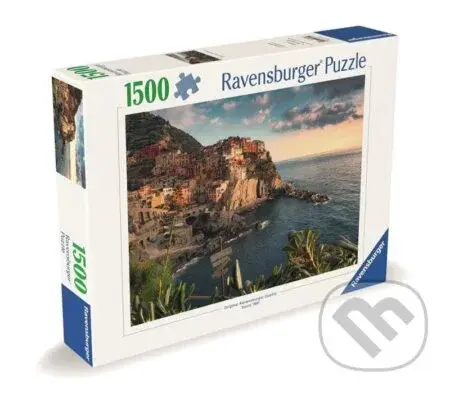 Pohled na Cinque Terre - puzzle z kategorie Města a stavby