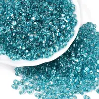 Baking Paint Transparent Glass Seed Beads