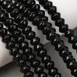 Natural Black Onyx Beads Strands