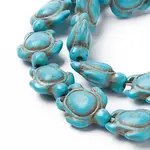 Synthetic Turquoise Beads Strands