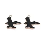 Halloween Theme Alloy Enamel Pendants