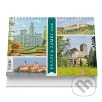 Hrady a zámky 2026 - stolní kalendář