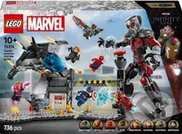 LEGO® Marvel 76314 Akčná bitka – Captain America: Občianska vojna