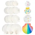 14Pcs 4 Styles Natural Shell Painting Accessories