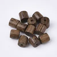 Natural Wenge Wood Beads
